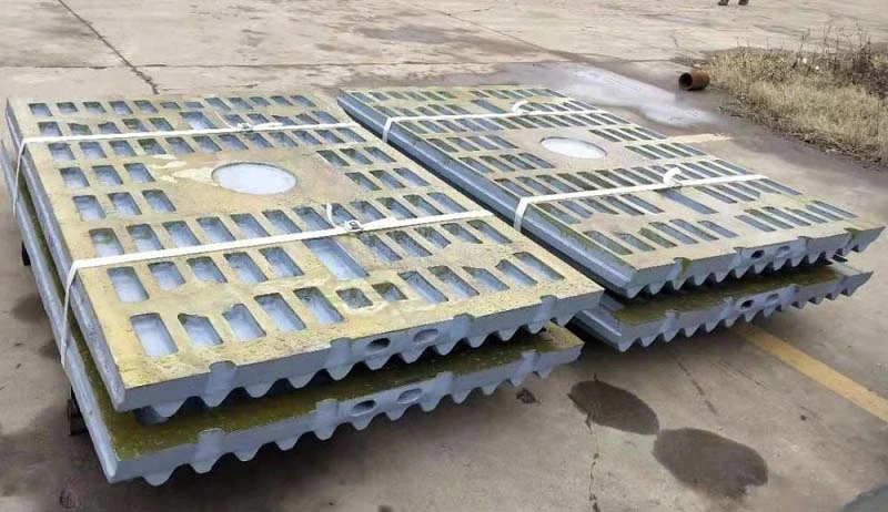 Mn13cr2 Jaw Plate Suit Jm1208 Jm1211 Jm1312 Jm1511 Jm1513 Jaw Crusher Spare and Wear Parts