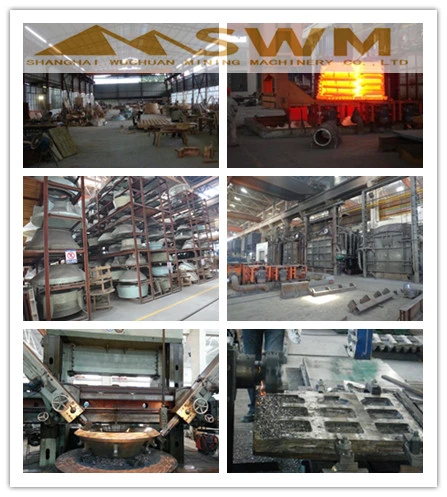 Mantle Bowl Liner Concave, Cone Crusher Wear Liner Manganese Casting Spare Parts